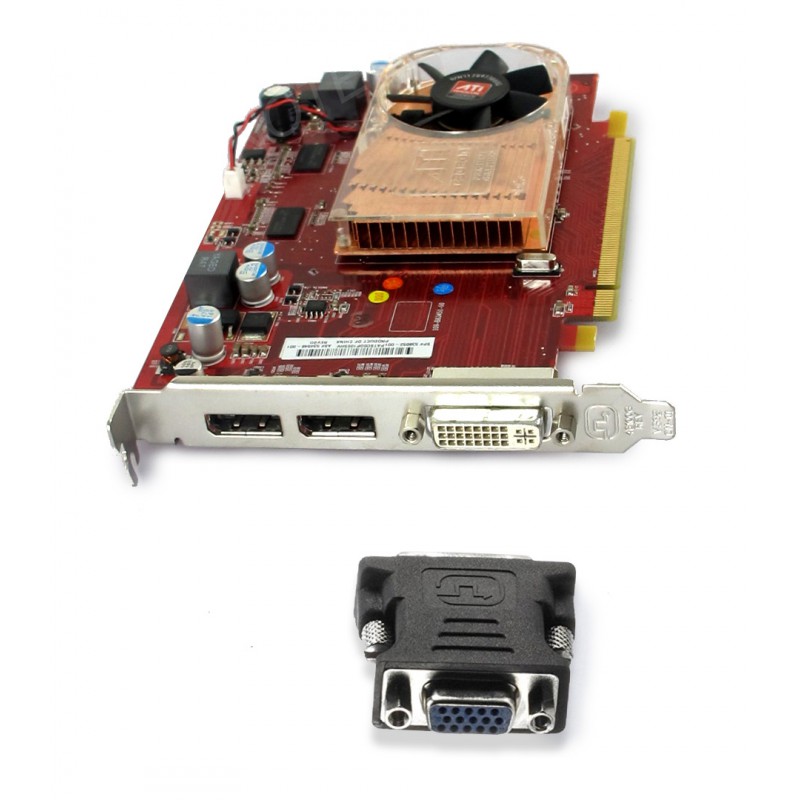 1GB ATI Radeon HD 4650 Grafikkarte PCIE 2.0 x16 2x DPort / DVI